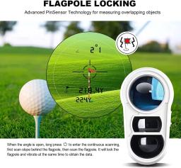 REVASRI Golf Laser Telêmetro 600 Yards/1000 Yards Slope e Flag Pin Lock Vibração para Torneio de Golfe Enquência de Caça Legal - Image 2