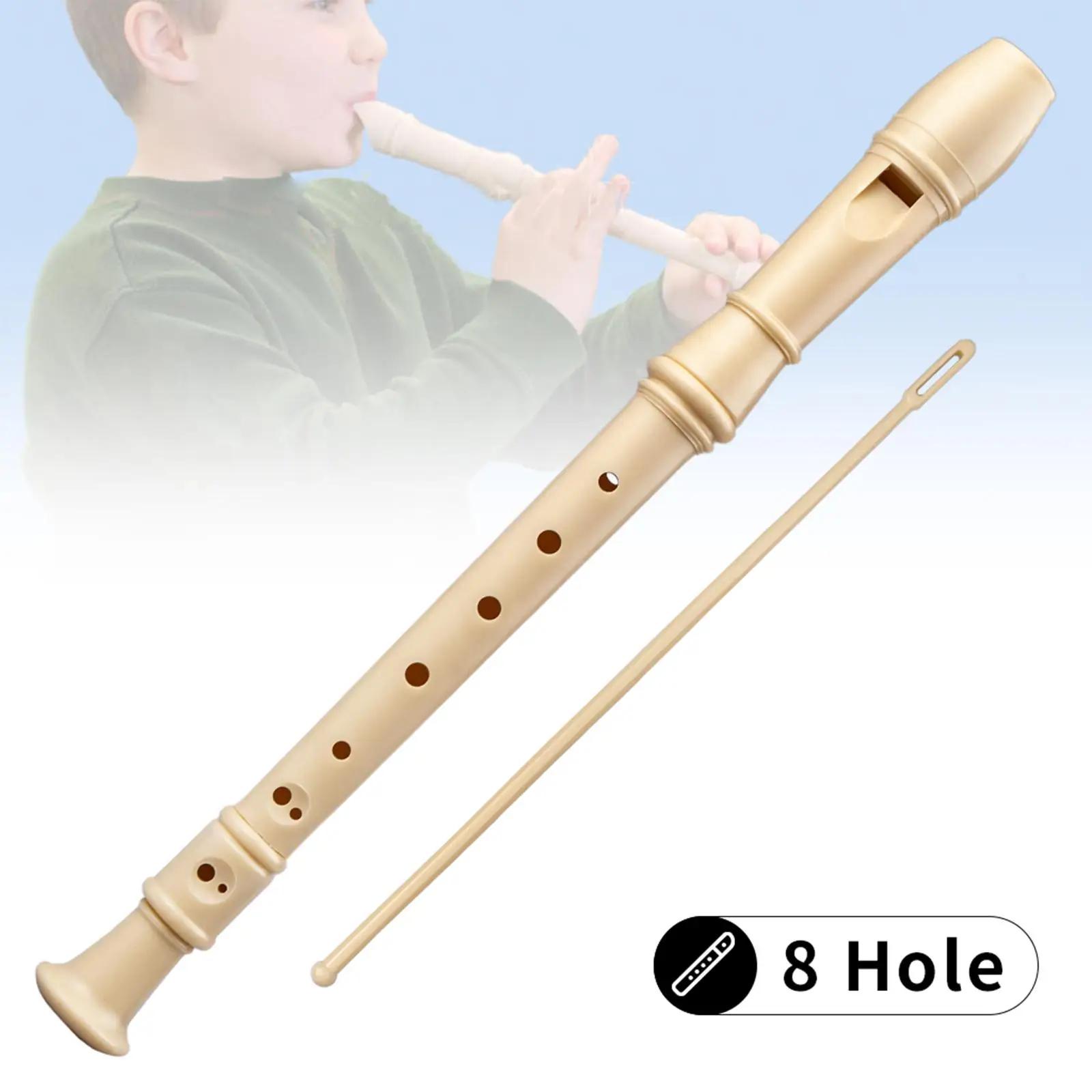 Flauta soprano branca, Instrumento de sopro para a escola, Ferramenta educacional - Image 1