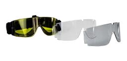 Oculos De Proteção Airsoft Com 3 Lentes - Rossi - Image 2