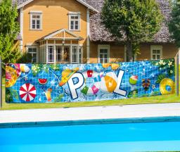 Banners de férias de verão para decoração, festa na piscina, praia, aniversário, quintal, cerca, sinal, Havaí, tema do oceano - Image 1