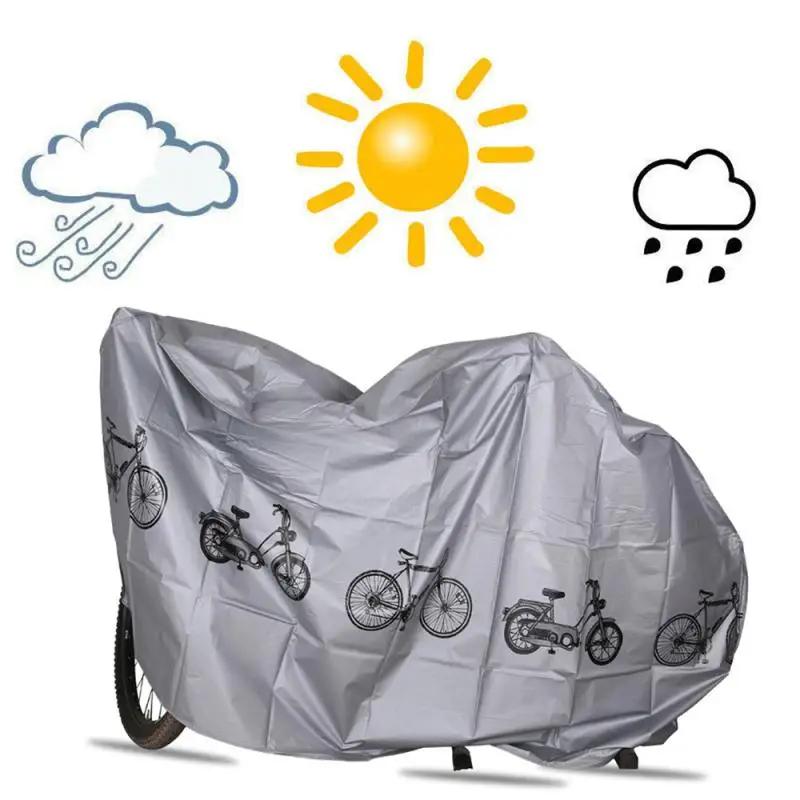 Capa de bicicleta impermeável e durável, fácil de usar, fácil de usar, para chuva, conveniente, proteção uv, ao ar livre - Image 1