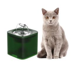 Pet automático fonte de água para o gato, mudo filtro dispensador, alimentador inteligente, tigela, sensor de movimento, gatinho, cachorro, cão suprimentos, 2L - Image 1