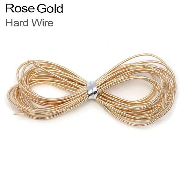 Fio de Cobre Duro para Artesanato: 10g de Fio de Metal para Jóias e Bordados DIY