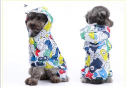 Impermeável All-Inclusive Raincoat cão de quatro patas, roupas para cães de pequeno e médio porte, Poncho Pet Supplies - Image 6