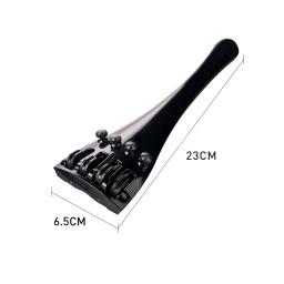Akusticus Estilo Carbon Fiber Violoncelo Tailpiece, 4/4 Professional Ajustador Cordas, BrassTailgut, Deluxe - Image 2