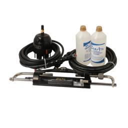 Kit de Direção Hidráulica Externa Barco Sistema Marinho, Cilindro Hidráulico, Bomba Leme, 150HP - Image 1