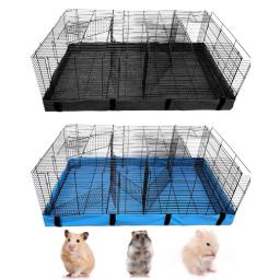 Útil à prova de poeira fácil remoção capa fixador fita gaiola chassi esteira gaiola fora forro lavável capa inferior para hamster - Image 4