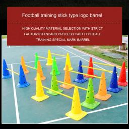 Cone De Treinamento De Futebol, Resistente Ao Desgaste, Cones Resistentes à Pressão, Marcador Bucket Hole Design, Cone esportivo - Image 5