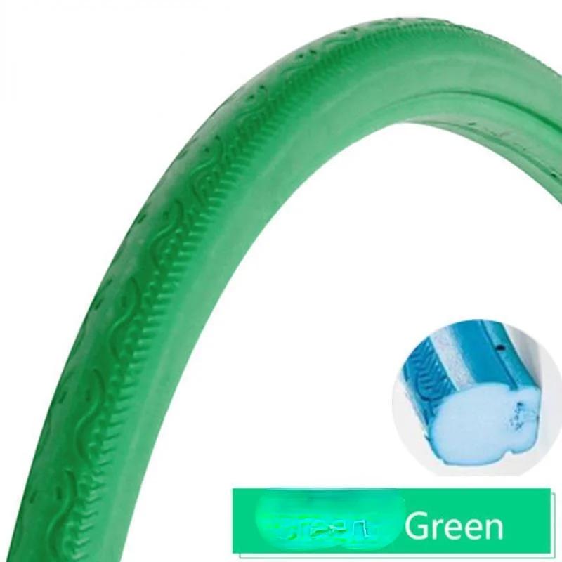 Pneu sólido de bicicleta de engrenagem fixa 700x23c bicicleta de estrada ciclismo roda de pneu sólido à prova de punctura pneus de bicicleta infláveis grátis - Image 1