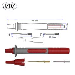 JZDZ 1 conjunto de 2 peças de sonda de teste de multímetro, agulha substituível, caneta de teste multiuso J.30013A - Image 2