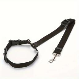 Car Headrest Restraint para Pet, cinto de segurança para cão e gato, Corda de segurança ajustável 1pc - Image 4