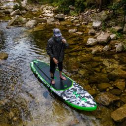 Universal Inflável Camo Paddle Board, Pé SUP, Pé De Esqui Aquático, Prancha De Surf - Image 2
