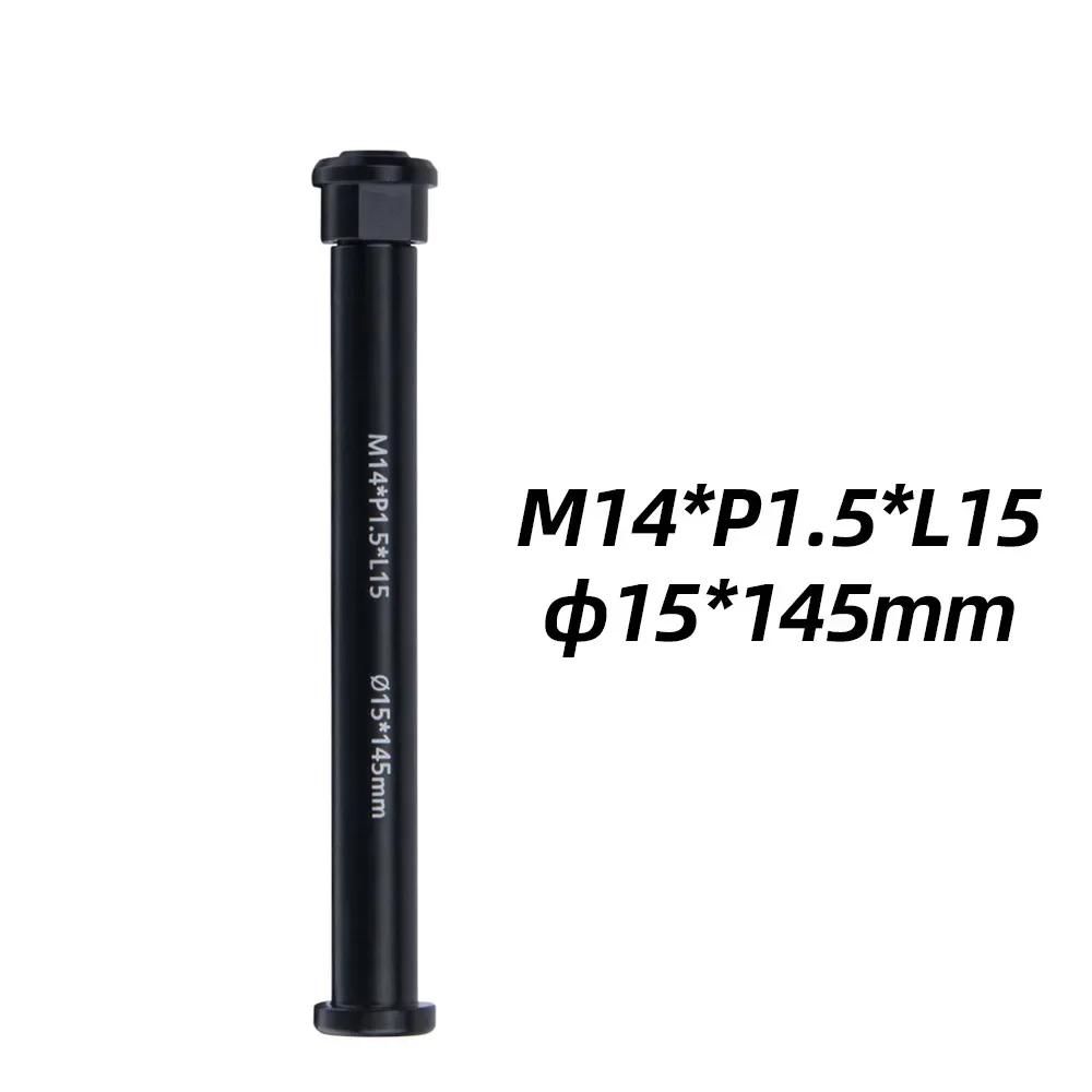 Bolany haste de eixo passante de liberação rápida para suspensão de garfo de bicicleta 15x1 0/110mm liga de alumínio através do eixo para mtb boost hub cubo - Image 1