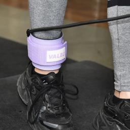 Correias de tornozelo com cabo duplo d, para treinos de academia, glúteos, pernas, treinamento de força, suporte, abdutores de segurança esportiva, punhos de tornozelo - Image 4