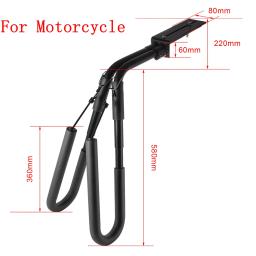 Suporte prancha para bicicleta e motocicleta, suporte para sup kakak, suporte para prancha transportadora - Image 5
