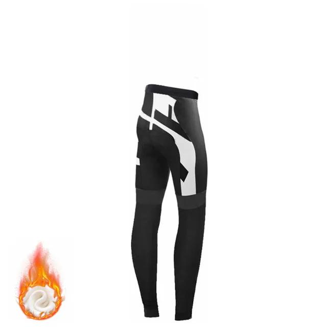 Calças Térmicas de Ciclismo Masculinas com 19D Gel Pad para MTB - Conforto e Estilo no Inverno 2024