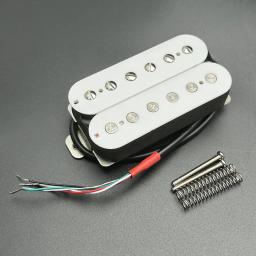 Alnico 5 captador de guitarra elétrica humbucker bobina dupla captador com parafusos e molas alnico v peças de guitarra multi-cor - Image 5