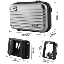 MUQZI-saco de armazenamento frontal bicicleta para Brompton, Folding Bike Bag, Bloco, Adapte, Acessórios de ciclismo - Image 4