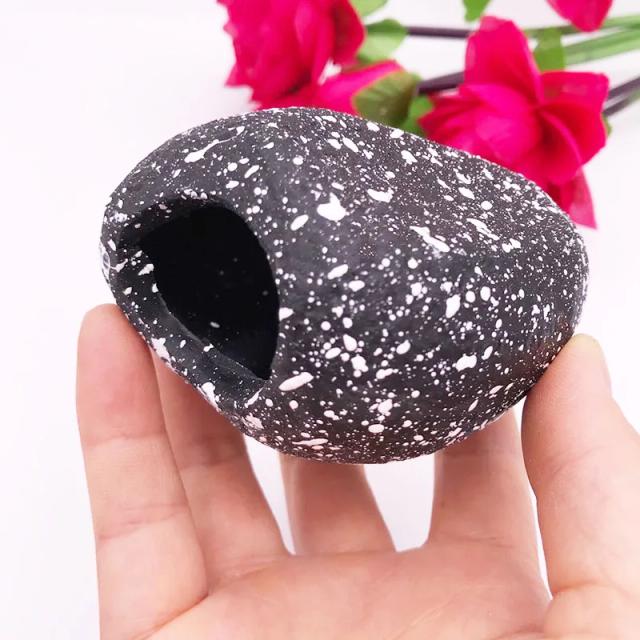 Decoração Cerâmica para Aquários: Caverna de Rocha e Abrigos para Peixes e Camarões