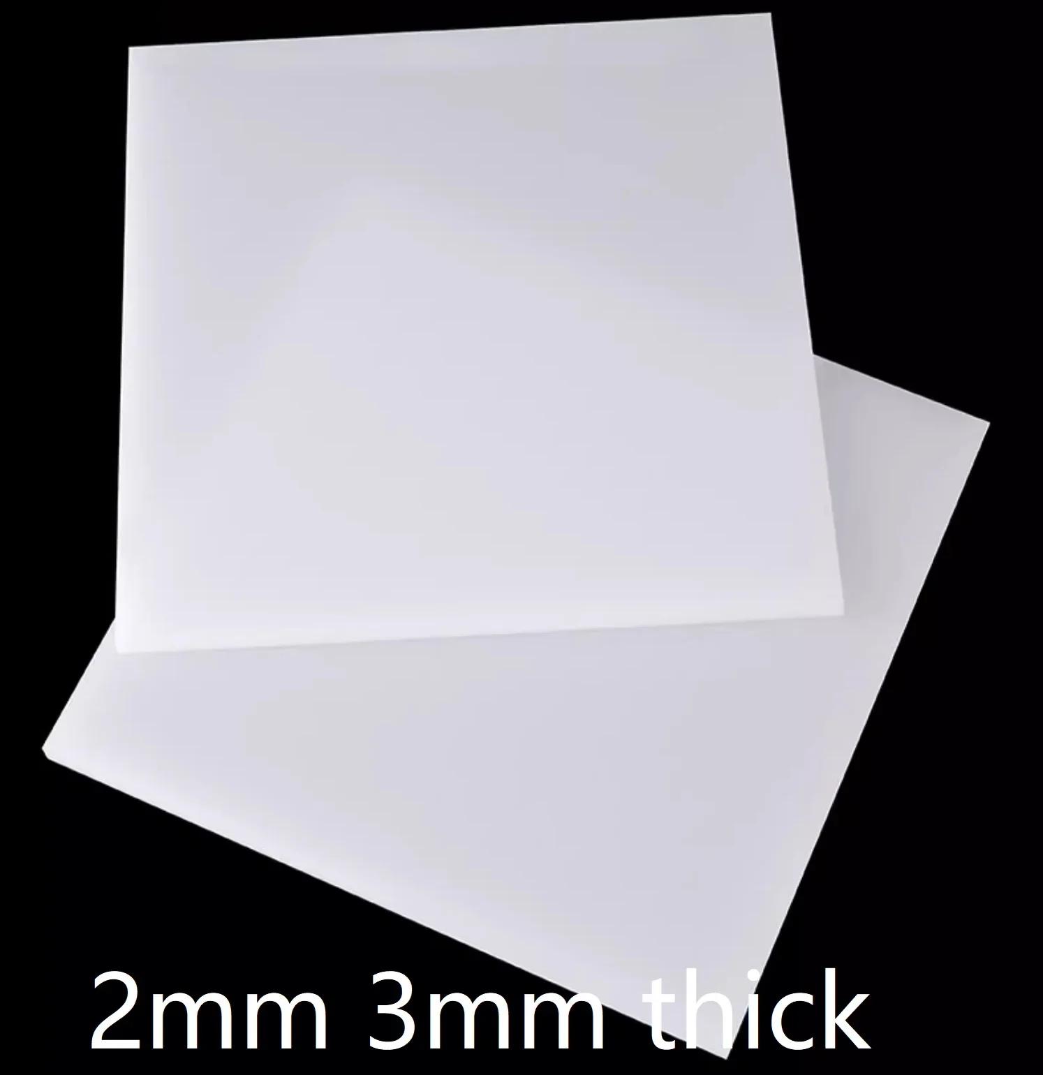 PA6 Nylon Plate Board, PA66, Nylon Branco, Borracha isolante Folha, Bloco de plástico rígido, PA Painel, PA66, 2mm, 3mm de espessura - Image 1