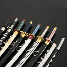 Demon Slayer Anime Toy Espada Modelo, Full Metal Armas, Tanjiro, Agatsuma, Zenitsu, Salto, Faca de Salto, Artesanato, Brinquedo, Ornamentos - Image 2
