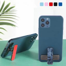 Suporte do telefone de metal dobrável mini invisível do telefone móvel kickstand titular 360 rotatable mesa telefone celular suporte de montagem para iphone mi - Image 1