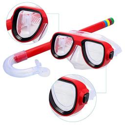 Conjunto de máscara para crianças, óculos de natação, óculos com snorkel seco, equipamento de tubo, equipamento de mergulho para crianças - Image 2