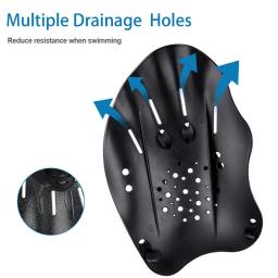 Nadadeiras de natação Treinamento Ajustável Hand Webbed Luvas, nadadeiras, luvas Pad, homens mulheres crianças, Dropship, 1 par - Image 5