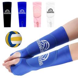Luvas de braço de voleibol para crianças e adultos, treinamento de compressão do antebraço, suporte de pulso, protetor esportivo, protetor de pulso, 1 par - Image 1
