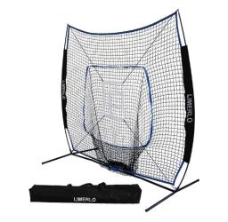 Practice Net Deluxe Tee Ball Caddy 3 Bola de treinamento/Strike Zone Bundle Bolsa de transporte |   Rebatidas de lançamento de softball de beisebol - Image 5