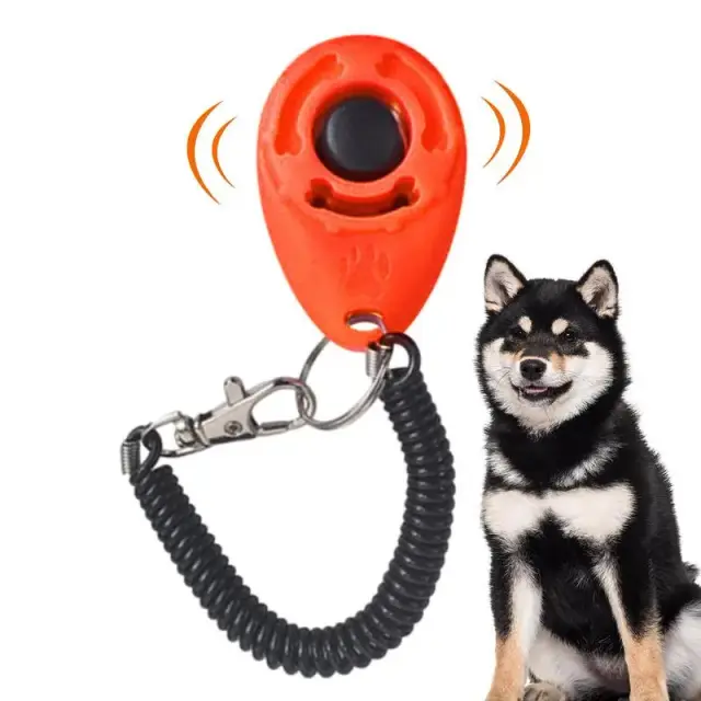 Clicker com Alça de Pulso para Treinamento de Pets: Ferramentas para Comportamento e Correção de Cães e Gatos
