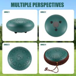 Rain Drum for Outside Steel Tongue, Chakra Tank Drum, Marretas acolchoadas de percussão, 13 notas, 12 em - Image 5