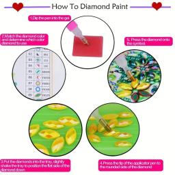 DIY Kit Pintura Diamante para Crianças, 5D Decoração de Pedras Preciosas, Forma Especial, Broca Parcial, Presente de Natal - Image 3
