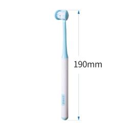 Escova de dentes tridimensionais estéreo 3D para adultos, escova de dentes macia para crianças, segurança bucal, escova de dentes para limpeza de saúde bucal - Image 6