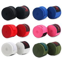 Envoltório Elástico de Mão Kickboxing, Bandagem de Mão Muay Thai, Correias de Boxe Respiráveis, Muay Thai e MMA, 5m, 2pcs - Image 3