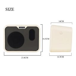 Amplificador de áudio de baixo elétrico portátil, acessórios para instrumentos musicais, alto-falante recarregável para guitarra acústica elétrica - Image 6