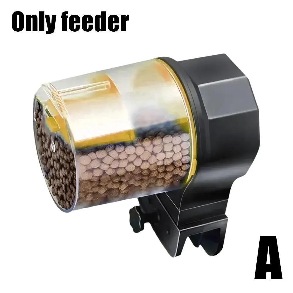 Alimentador automático de tanques de peixes Momento inteligente, grande capacidade, Alimentador conveniente para aquário, sem soco, T2S7 - Image 1