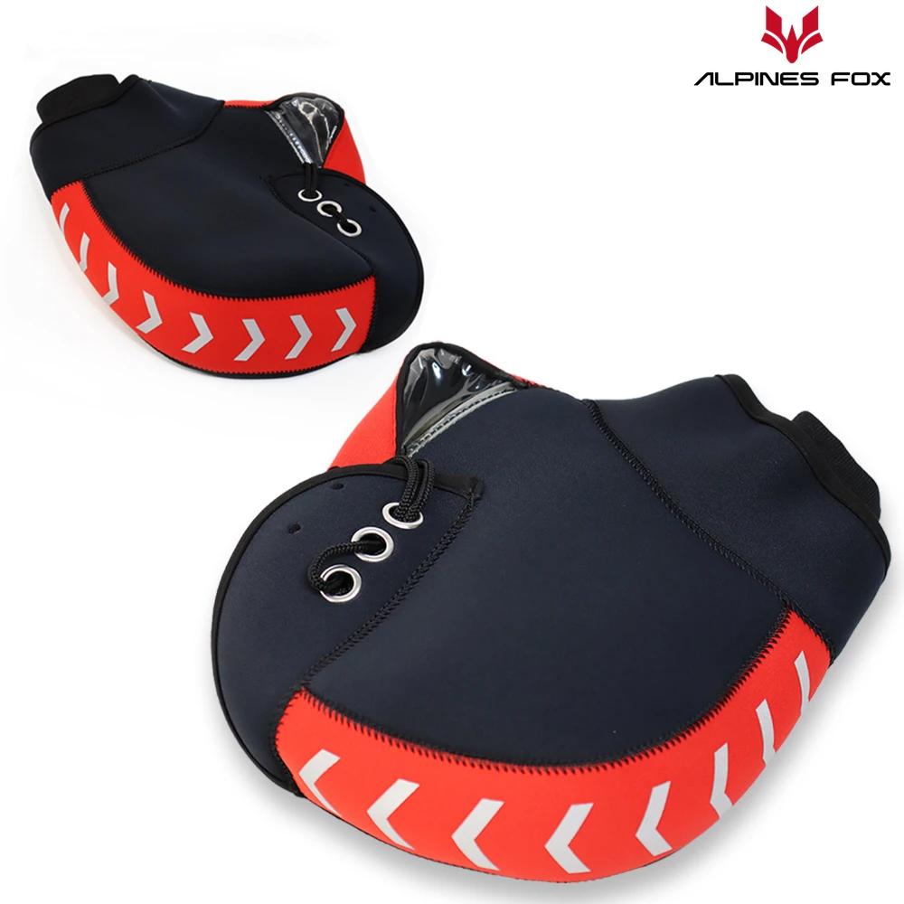 Impermeável e Windproof Motorcycle Handlebar Luvas, regalos Scooter, luvas de mão quente, faixa reflexiva, moto Grip, inverno - Image 1
