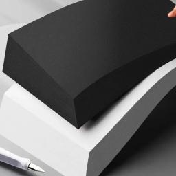 Papel cartão A4 para desenho DIY e pintura artística, suprimentos básicos, materiais artesanais, preto e branco, presente - Image 3