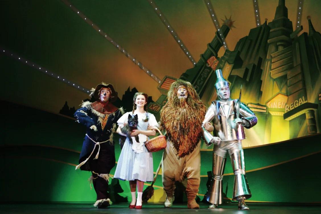 Decoração de fundo para festa de aniversário, fotografia adereços, cabine fotográfica, filme de fantasia, esmeralda, cidade, mago de oz - Image 1