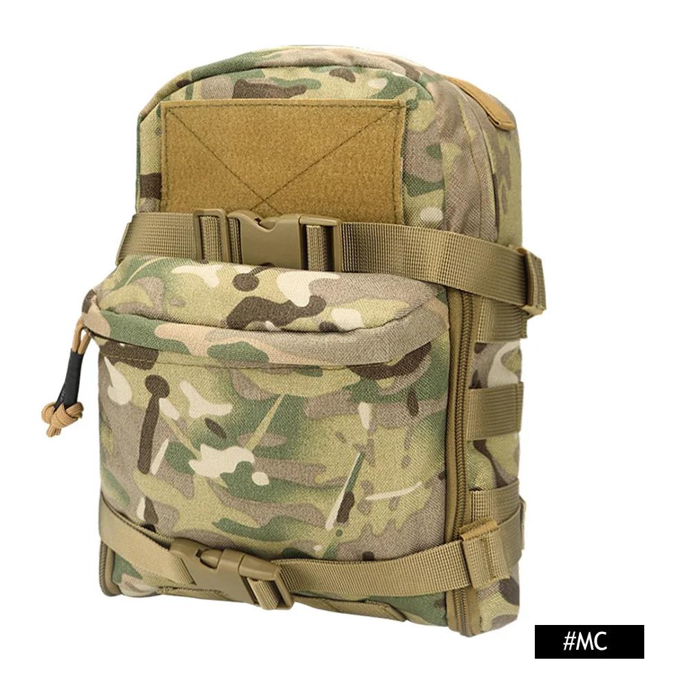 Sacos de água esporte ao ar livre tático, Mini saco de hidratação, mochila tática, bolsa de assalto de caça, 1000D - Image 1