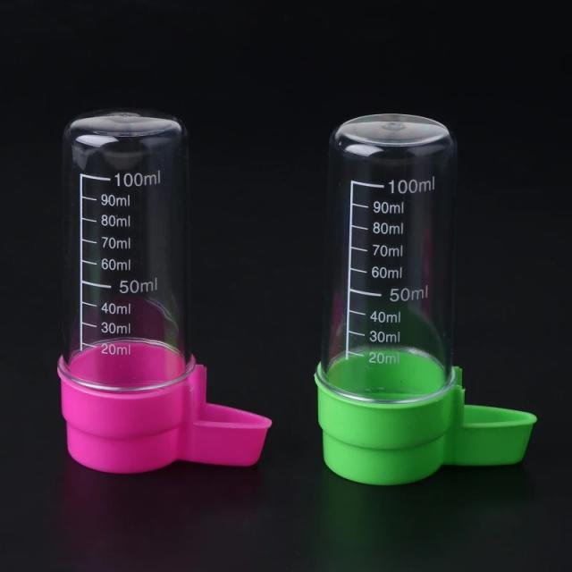 Dispensador de Água Automático para Gaiola com 2 Peças - Ideal para Papagaios e Sem Bagunça