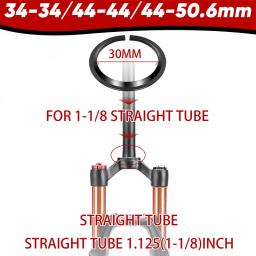 Bucklos fone de ouvido para bicicleta, rolamento selado, caixa de direção de bicicleta, liga de alumínio, coluna de direção mtb, 34mm 44/50.6/55/56mm - Image 5