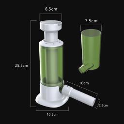 Salsicha Stuffer com 4 tamanhos diferentes, recheio tubos, seringa de enchimento rápido, pequenas ferramentas salsicha - Image 6