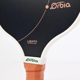 Orbia pickleball paddle conjuntos de fibra vidro adulto raquete imprensa fria paddle pacote grande ponto doce preto paddle pickleball conjunto - Image 4