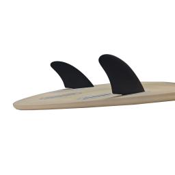UPSURF-Plastic Keel Surf Fins, Prancha de Surf, Twin Quilhas Tabs Simples, Nylon Short Board Fins, Acessórios de Surf, 2Pcs Set - Image 6