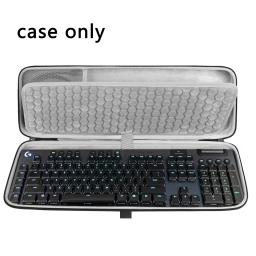 Geekria-full size teclado caso, casca dura, viagem bolsa de transporte para 108 teclas teclados, compatível com Logitech G915, Lightspeed - Image 1