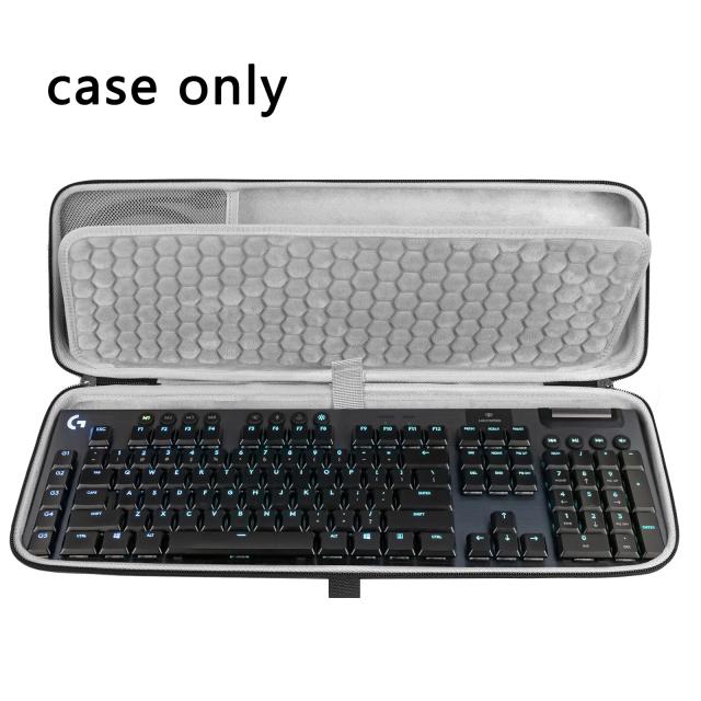 Bolsa de Transporte Dura para Teclados de 108 Teclas - Compatível com Logitech G915 e Outros Modelos