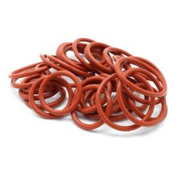 Junta de anel de vedação de silicone vermelho, CS, produto comestível, anel de vedação de borracha, sortimento, ferramentas Hvac, 4mm, OD 12 ~ 200mm, 10Pcs - Image 3