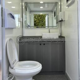 Reboque luxuoso do toalete para eventos esportivos, reboque móvel do toalete, reboque portátil do banheiro, luxo Top-Rated - Image 4